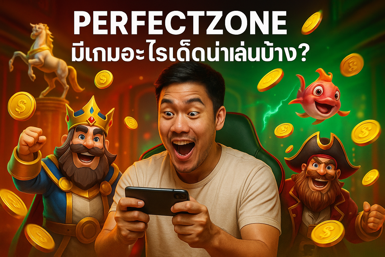 PERFECTZONE มีเกมอะไรเด็ดน่าเล่นบ้าง?