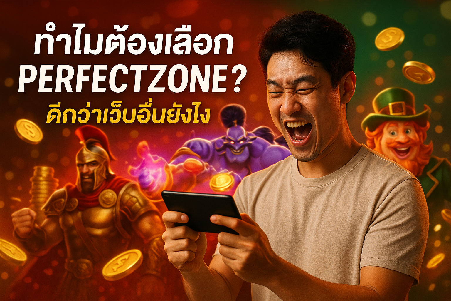 ทำไมต้องเลือก PERFECTZONE? ดีกว่าเว็บอื่นยังไง