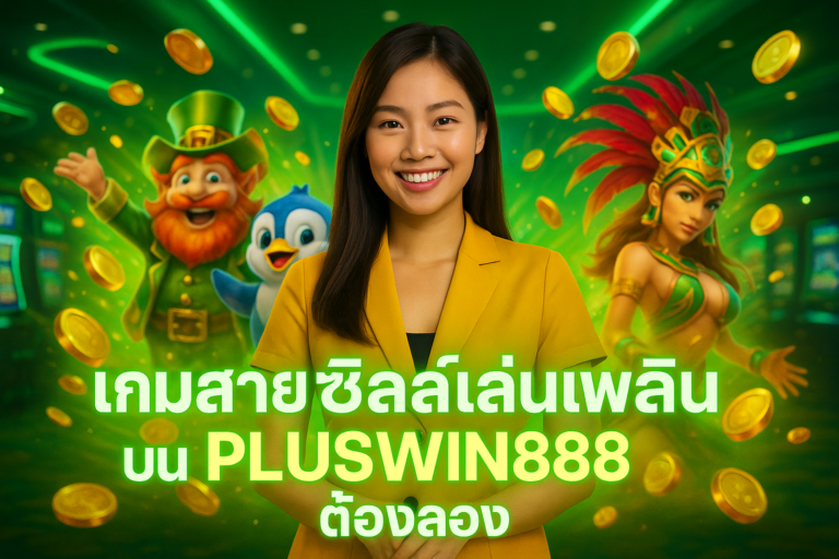 เกมสายชิลล์เล่นเพลินบน PLUSWIN888 ต้องลอง